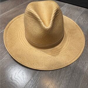 Janessa Leone Sherman Hat - Tan Size Medium